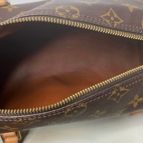 🎁Louis Vuitton Papillion 30 Monogram Canvas Cylindrical Barrel Bag - Picture 5 of 11